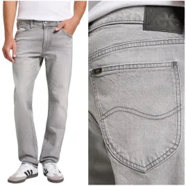 lee-daren-engineer-dzins-proste-szare-spodnie-jeansowe-nizszy-stan-w32-l32