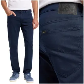 lee-daren-rivet-navy-proste-spodnie-materialowe-z-nizszym-stanem-w30-l32