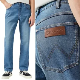 wrangler-frontier-brennan-dzins-proste-luzne-spodnie-jeansowe-w31-l34