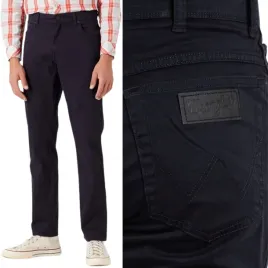 wrangler-texas-slim-dark-navy-lekko-dopasowane-spodnie-materialowe-w33-l32