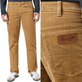 wrangler-texas-tigers-eye-klasyczne-bezowe-proste-spodnie-sztruksy-w32-l32