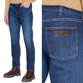wrangler-greensboro-green-fuzz-brushed-365-warm-spodnie-jeansowe-w40-l34
