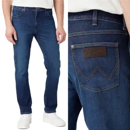 wrangler-larston-slim-greenfuzz-365warm-dopasowane-spodnie-jeansowe-w38-l34