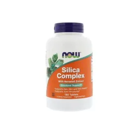 silica-complex-wlosy-skora-paznokcie-180-tabletek-now-foods