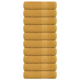 reczniki-kapielowe-10-szt-zloty-100x150cm-360-gsm-100percent-bawelna