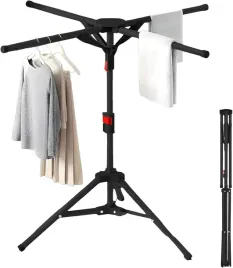 suszarka-na-pranie-skladana-4-ramienna-regulowana-120-170-cm