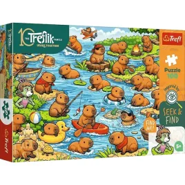 puzzle-100-el-rodzina-treflikow-seek-and-find-kapibary-trefl