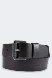 pasek-carhartt-roller-buckle-belt-dark-brown