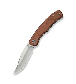 noz-civivi-clingman-nitrov-micarta-brown-c230653