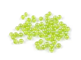 koraliki-plastik-teczowe-jasny-zielony-6mm-30szt