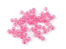 koraliki-plastik-teczowe-rozowy-6mm-30szt