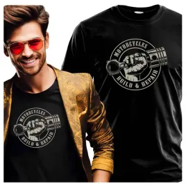 koszulka-meska-z-nadrukiem-motocykl-tlok-dlon-build-repair-custom-rider