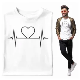 na-prezent-koszulka-meska-linia-zycia-serce-milosc-heartbeat-grafika