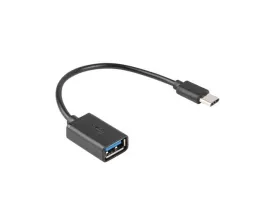 kabel-usb-2-0-lanberg-usb-type-c-m-usb-a-f-015m-otg-czarny