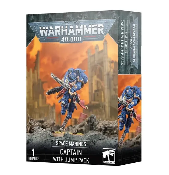 Space Marines: Captain with Jump Pack (Warhammer 40,000)