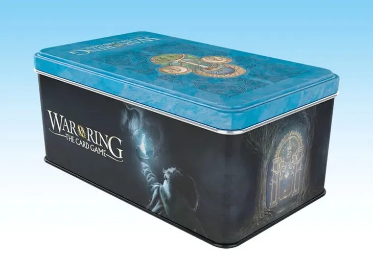 War of the Ring: The Card Game - Card Box and Sleeves Free Peoples version