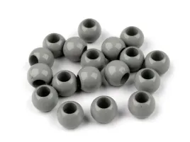 koraliki-plastik-duzy-otwor-szary-11x14mm-6szt