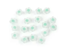 kwiaty-plastik-matowe-zielen-pastel-13mm-8szt