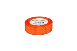 wstazka-satynowa-w-kropki-pomaranczowa-25mmx22m