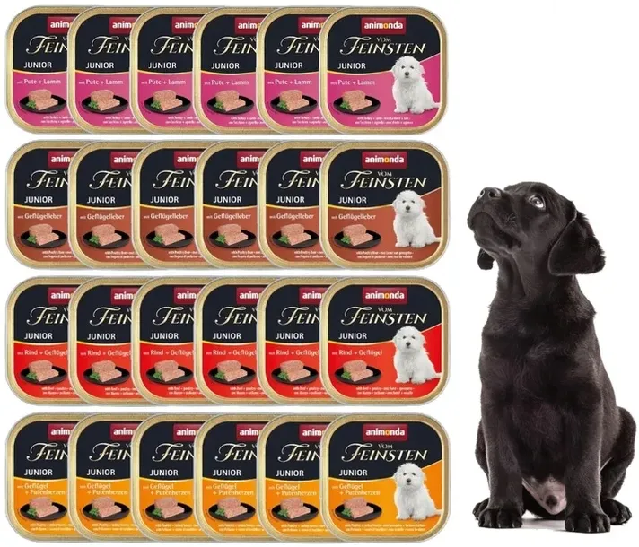 Animonda vom Feinsten Dog Junior 33 x150g Mix smaków