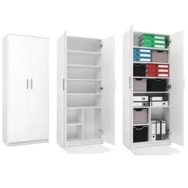 regal-biurowy-szafa-z-polkami-gabinetowa-szafa-74-cm-x-180-cm-bialy-mat
