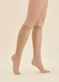 gabriella-podkolanowki-damskie-rajstopowe-mira-w-linie-i-kropki-beige