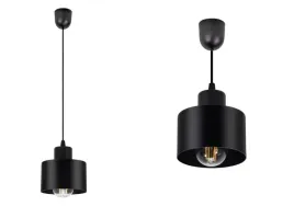 lampa-wiszaca-sufitowa-led-e27-regulowana-wysokosc-czarna