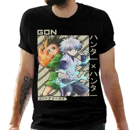 koszulka-meska-czarna-z-nadrukiem-anime-hunter-x-hunter-4xl