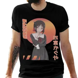 koszulka-meska-czarna-z-nadrukiem-anime-kaguya-xxl