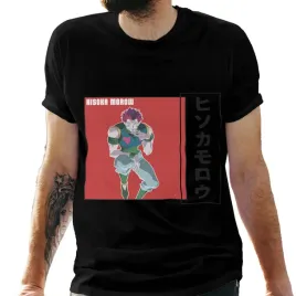 koszulka-meska-czarna-z-nadrukiem-anime-hunter-x-hunter-3xl