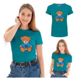 t-shirt-damski-mis-koszulka-turkusowa-turecka-bawelna-captain-mike-m