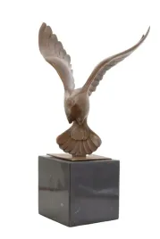 lecacy-golab-golabek-pokoju-figura-z-brazu-ptak-ozdoba