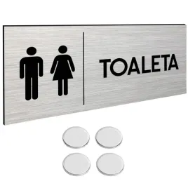 tabliczka-toaleta-trwala-30x11cm-znak-dibond-tablica-na-drzwi-tasma-nano