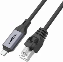 kabel-ethernet-usb-c-rj-45-2m-unitek-5gbps-czarno-srebrny