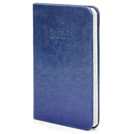 kalendarz-kieszonkowy-tygodniowy-a7-2027-premium-lux-144-strony-granatowy