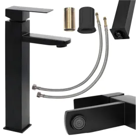 bateria-umywalkowa-lazienkowa-nablatowa-wysoka-perlator-czarna-loft