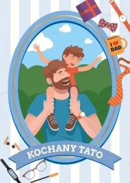 kartka-okolicznosciowa-kochany-tato-5szt