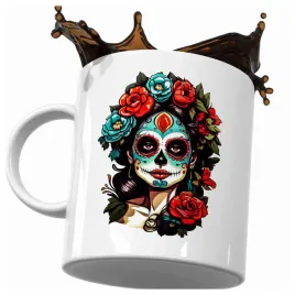 kubek-meksykanska-catrina-kobieta-czaszka-kwiaty-styl