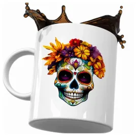 kubek-kolorowa-czaszka-catrina-kwiaty-meksykanski-motyw