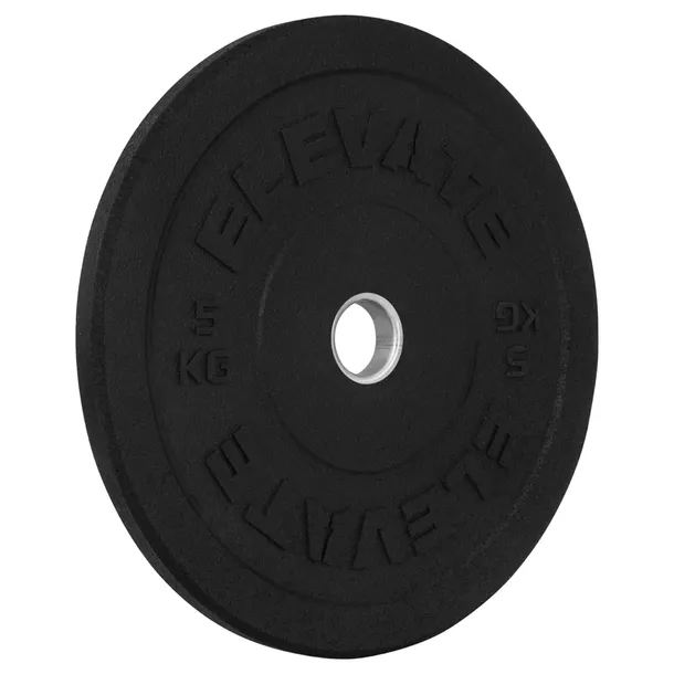 OBCIĄŻENIE OLIMPIJSKIE 10KG GUMOWE BUMPER KRĄŻEK TALERZ 51mm CIĘŻAR ELEVATE