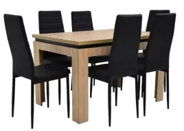 stol-rozkladany-80x120-160-6-krzesel-czarna-ekoskora-salon-jadalnia
