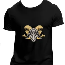 koszulka-meska-czarna-nadruk-koziol-5xl
