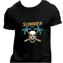 koszulka-meska-czarna-nadruk-summer-addict-5xl
