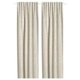 ikea-lonnstavmal-zaslony-zaciemniajace-para-bezowy-na-tasmie-145x300-cm