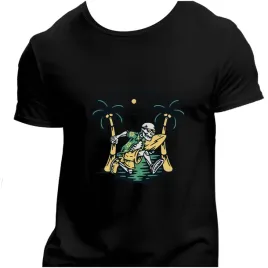 koszulka-meska-czarna-nadruk-hello-summer-4xl
