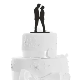 dekoracja-na-tort-topper-para-mloda-dwoch-panow-czarny-18-cm