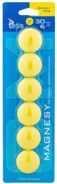 magnesy-do-tablic-tetis-zolte-gladkie-30mm-6