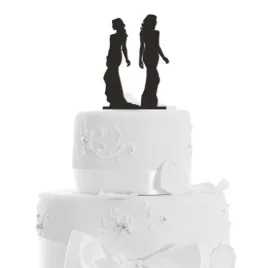 dekoracja-na-tort-topper-para-mloda-dwie-panie-czarny-18-cm