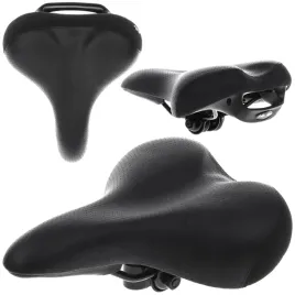 siodelko-rowerowe-damskie-zelowe-z-uchwytem-selle-mio-eco-skora-perforowana
