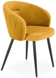 zolte-musztardowe-krzeslo-fotelowe-do-kuchni-jadalni-fotel-k430-velvet-halm